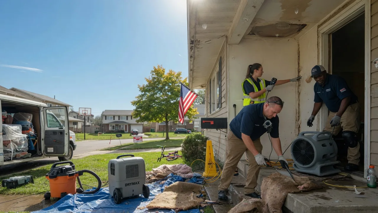 Water Damage Restoration in Salisbury, NC near me